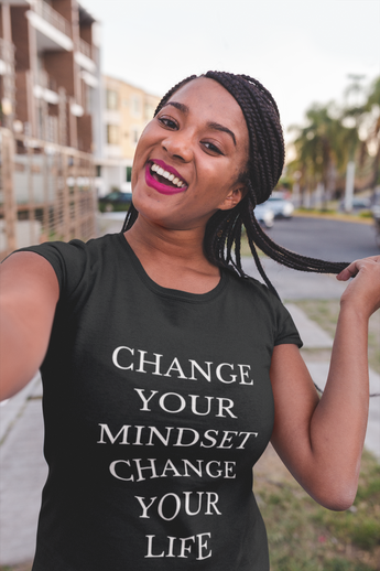 Change Your Mindset/Change Your Life-Women's Relaxed T-Shirt