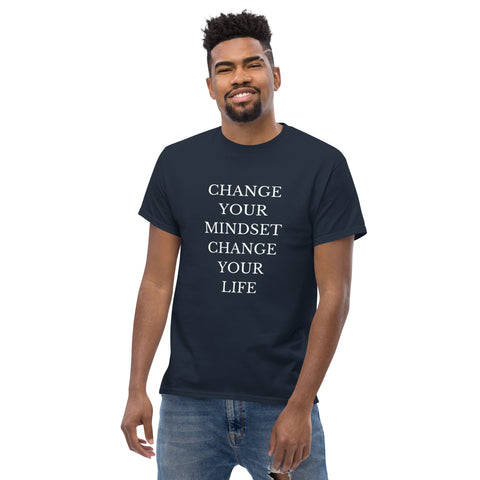 Change Your Mindset-Change Your Life Mens Classic Tee