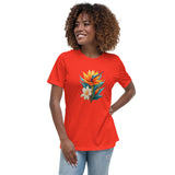 Birds Of Paradise Floral Womens T-shirt